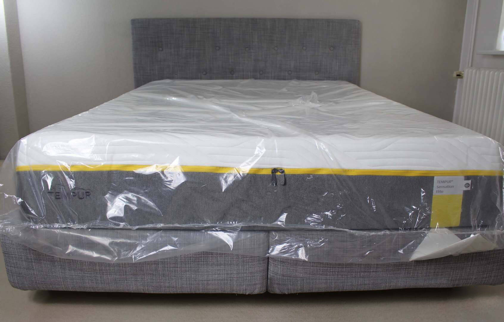 Tempur Sensation Elite in plastic